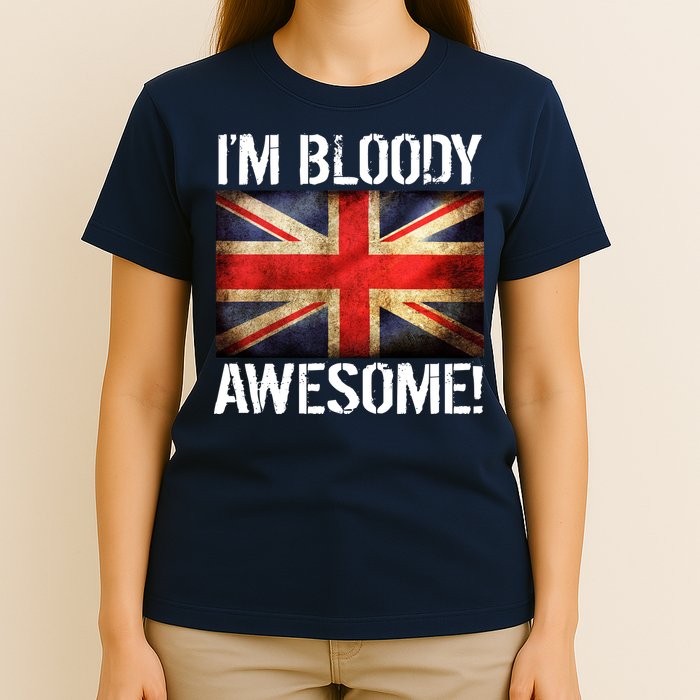 I'm Bloody Awesome British Union Jack Flag T-Shirt