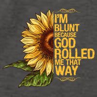 I'm Blunt Because God Rolled Me That Way Vector Backpack