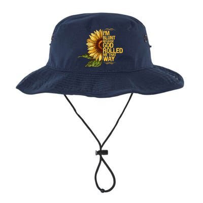 I'm Blunt Because God Rolled Me That Way Bucket Hat