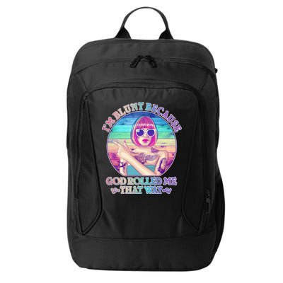 I'm Blunt Because God Rolled Me That Way Retro Tattoo City Backpack