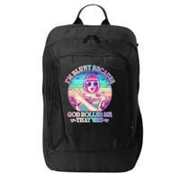 I'm Blunt Because God Rolled Me That Way Retro Tattoo City Backpack