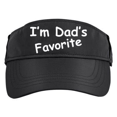 I'm Dad's Favorite Adult Drive Performance Visor