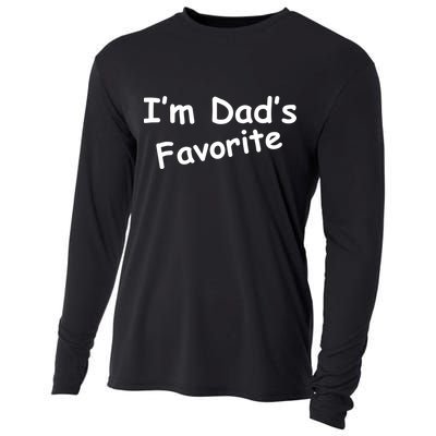 I'm Dad's Favorite Cooling Performance Long Sleeve Crew