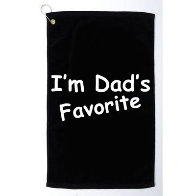 I'm Dad's Favorite Golf Towel