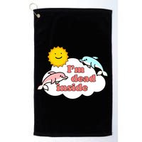 I'm Dead Inside Dolphins Golf Towel