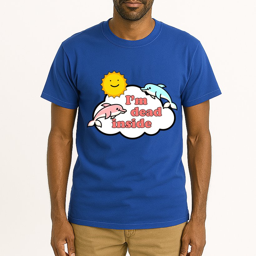 I'm Dead Inside Dolphins Tall T-Shirt