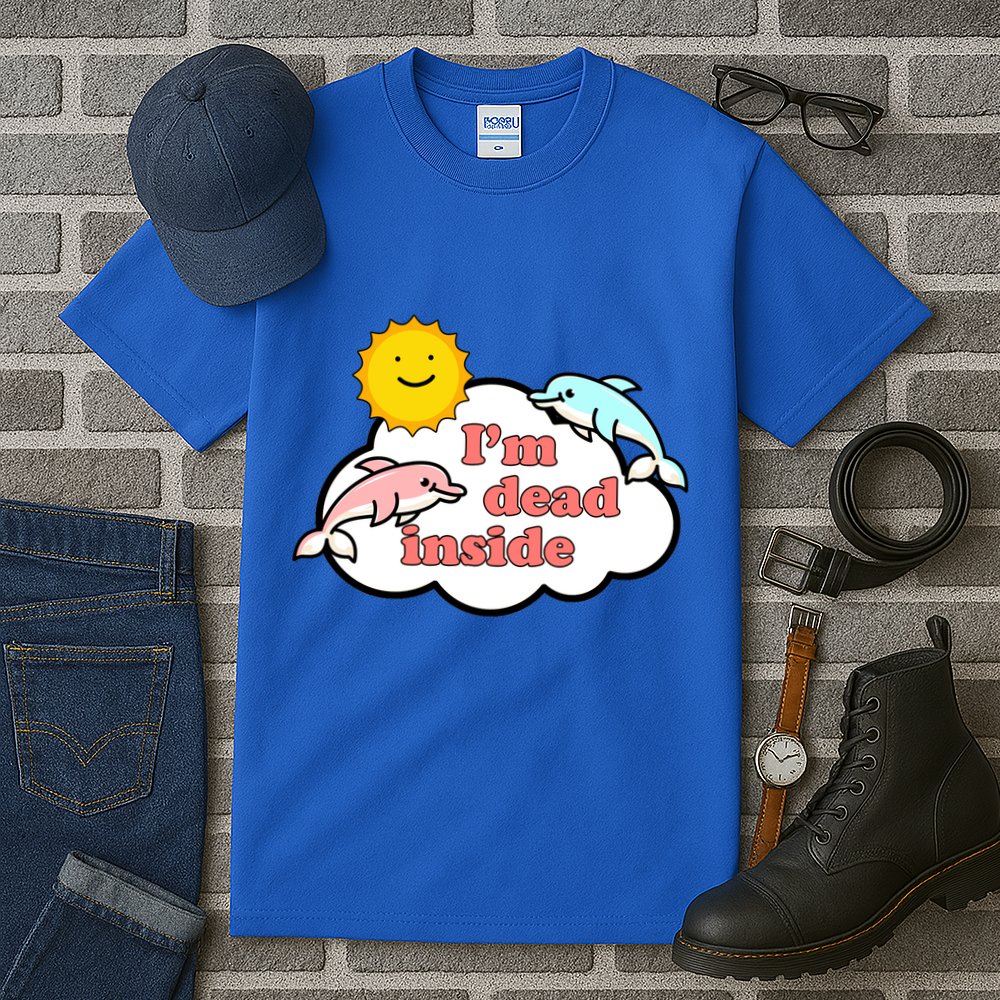 I'm Dead Inside Dolphins Tall T-Shirt