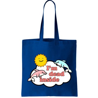 I'm Dead Inside Dolphins Bag