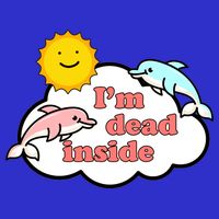 I'm Dead Inside Dolphins Premium T-Shirt
