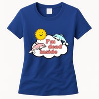 I'm Dead Inside Dolphins Womens T-Shirt