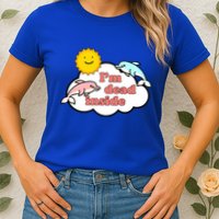 I'm Dead Inside Dolphins Womens T-Shirt