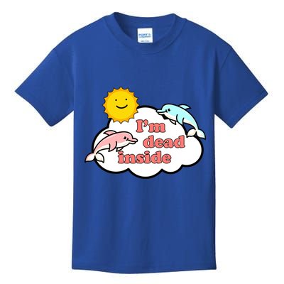 I'm Dead Inside Dolphins Kids T-Shirt