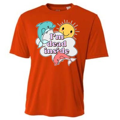 I'm Dead Inside Funny Cooling Performance Crew T-Shirt