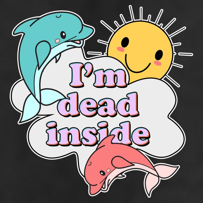 I'm Dead Inside Funny Cool Comfort Performance Bucket Hat