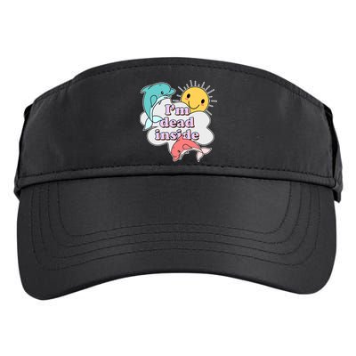 I'm Dead Inside Funny Adult Drive Performance Visor