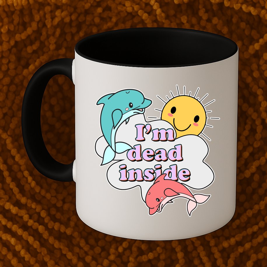 I'm Dead Inside Funny Mug