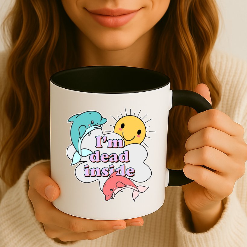 I'm Dead Inside Funny Mug