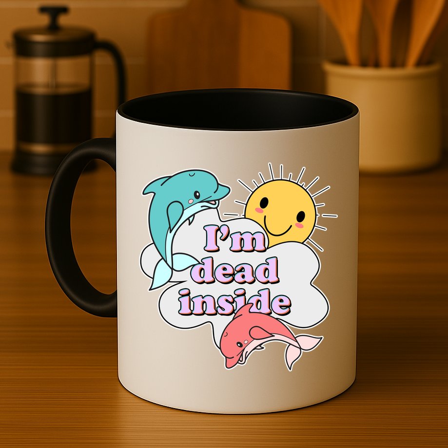 I'm Dead Inside Funny Mug