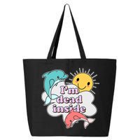 I'm Dead Inside Funny 25L Jumbo Tote