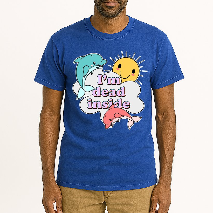 I'm Dead Inside Funny Tall T-Shirt