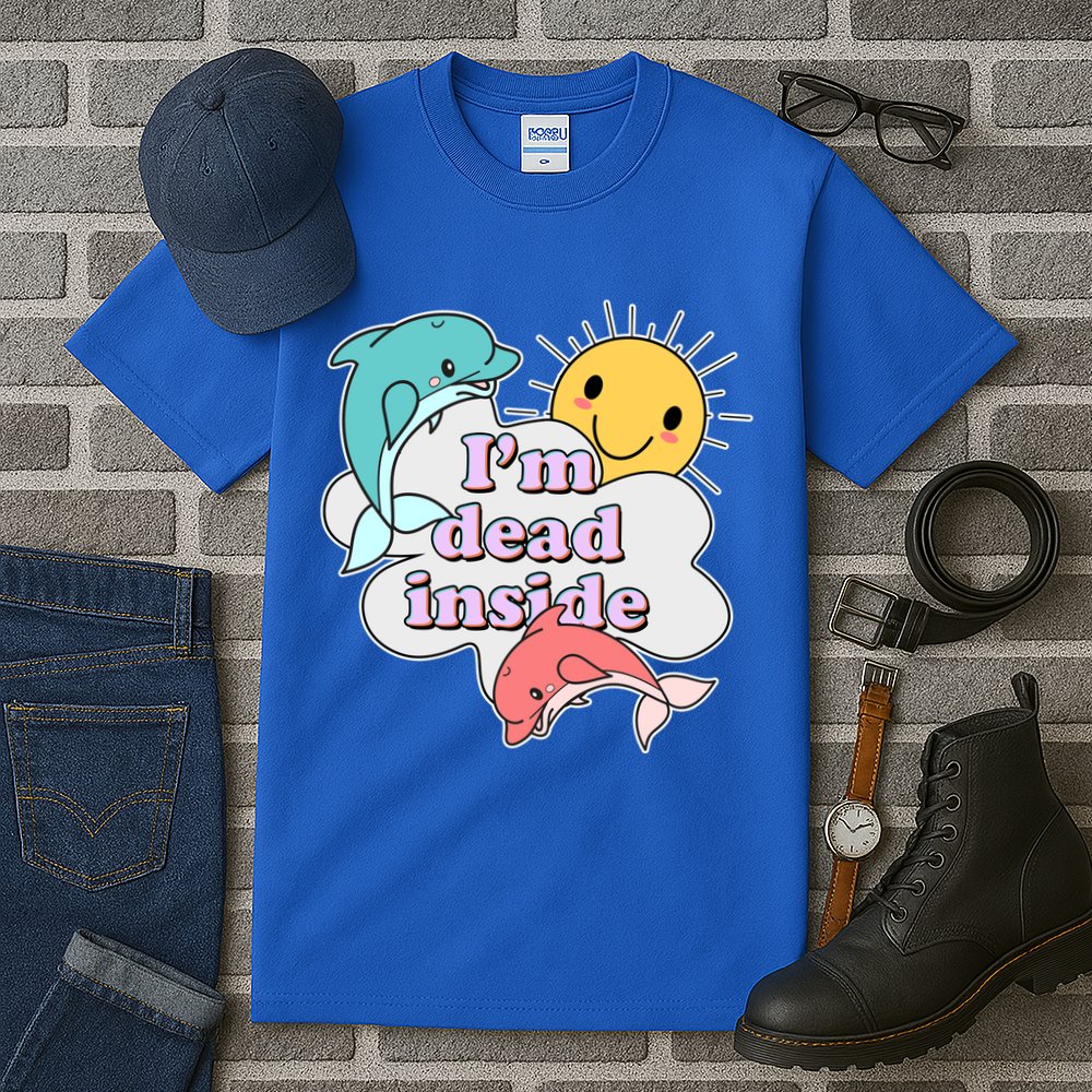 I'm Dead Inside Funny Tall T-Shirt