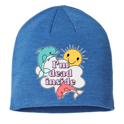 I'm Dead Inside Funny Sustainable Beanie