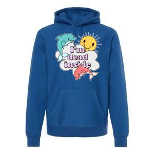 I'm Dead Inside Funny Premium Hoodie