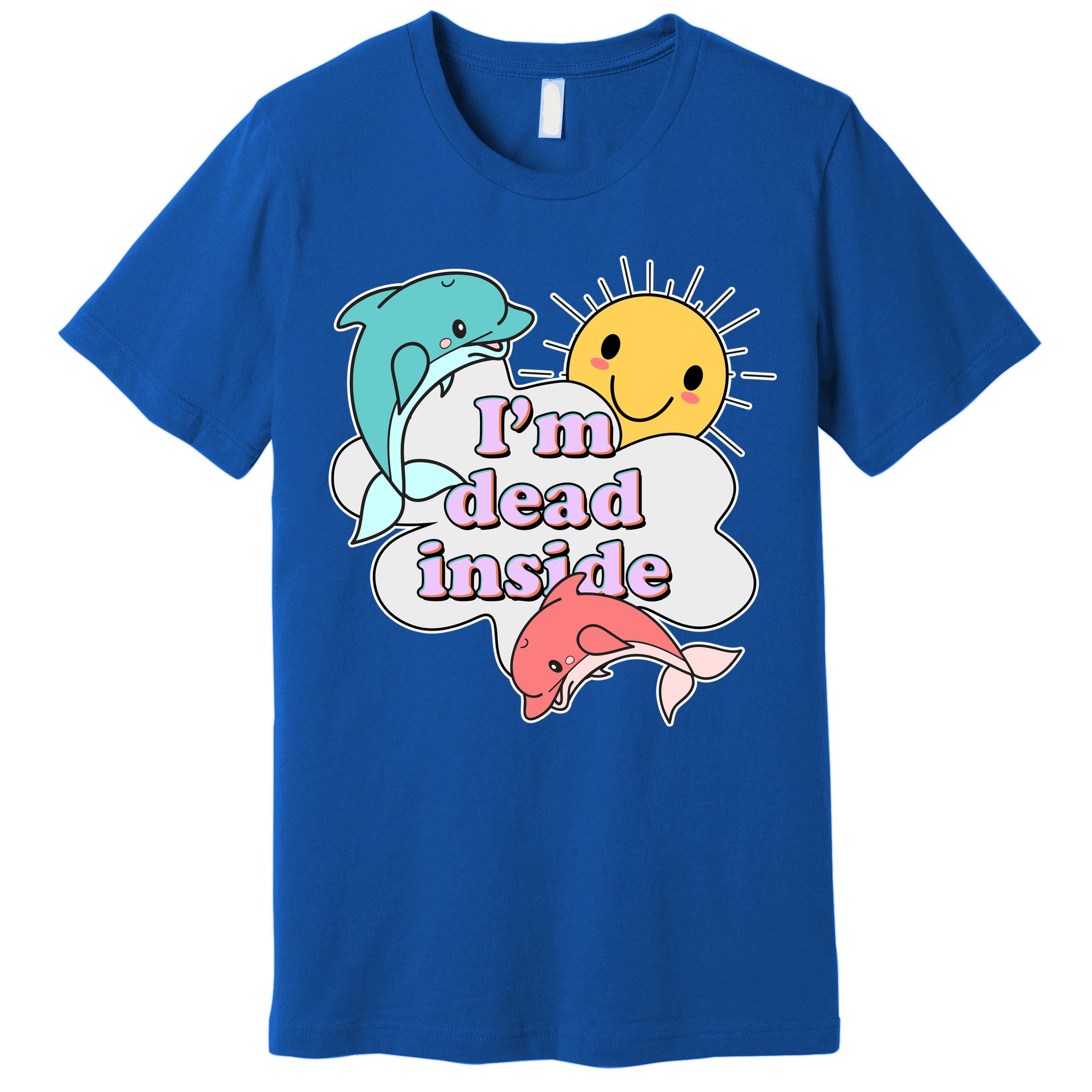 I'm Dead Inside Funny Premium T-Shirt