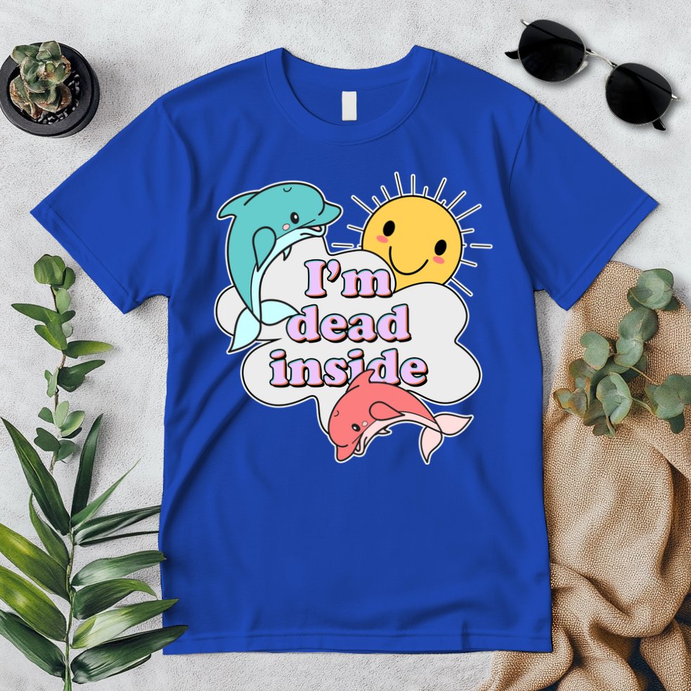 I'm Dead Inside Funny Premium T-Shirt