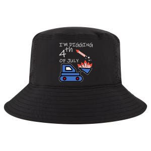 I'm Digging 4th Of July Cool Comfort Performance Bucket Hat