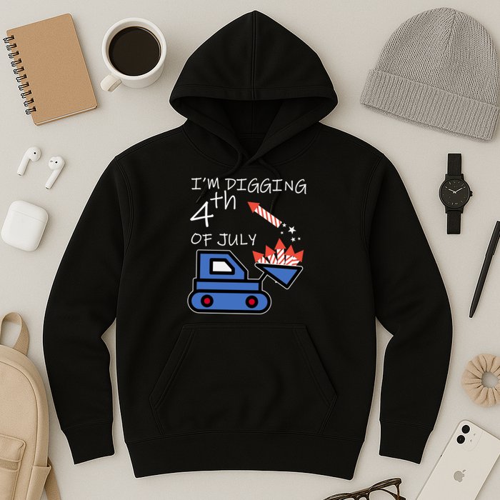 I'm Digging 4th Of July Hoodie