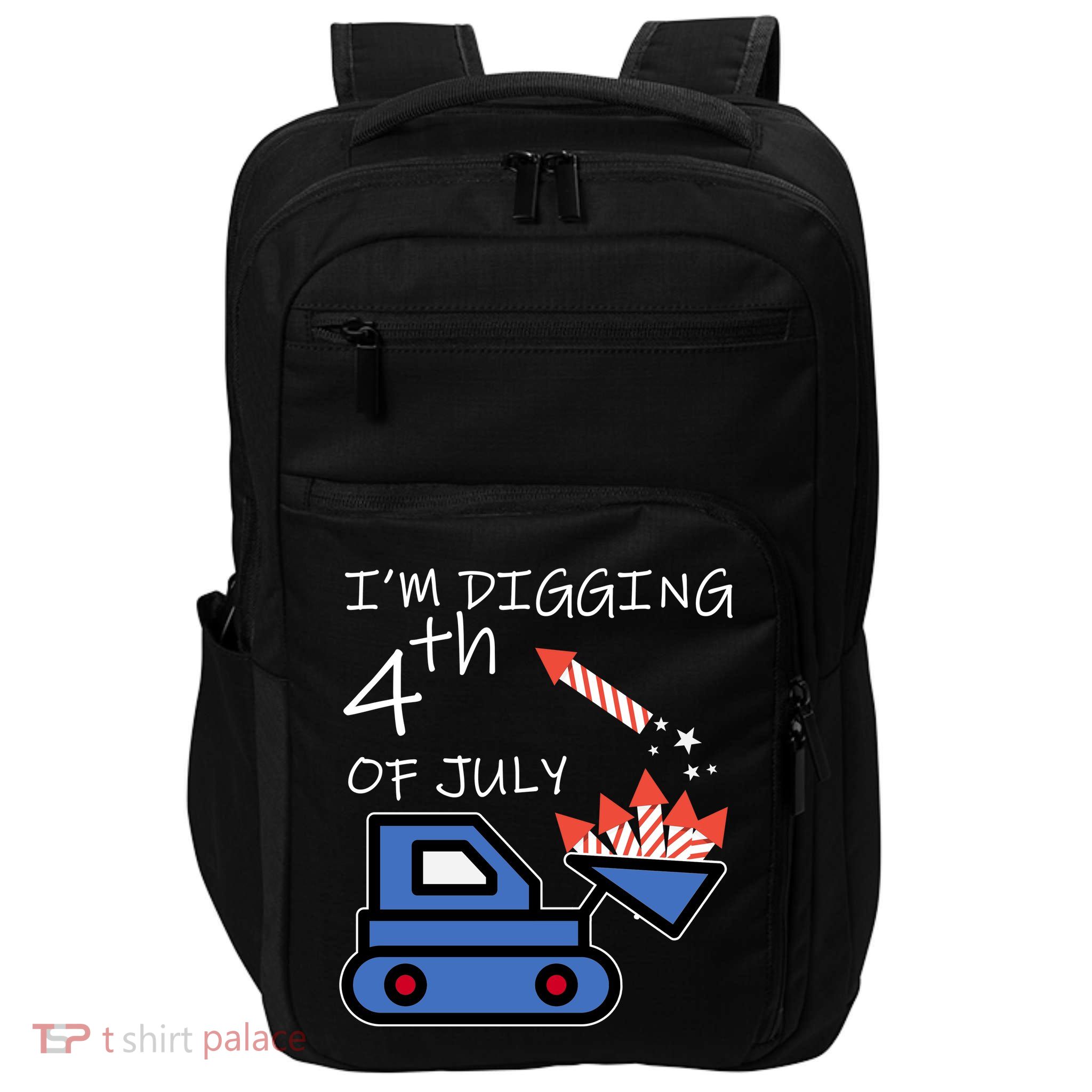 I'm Digging 4th Of July Impact Tech Backpack
