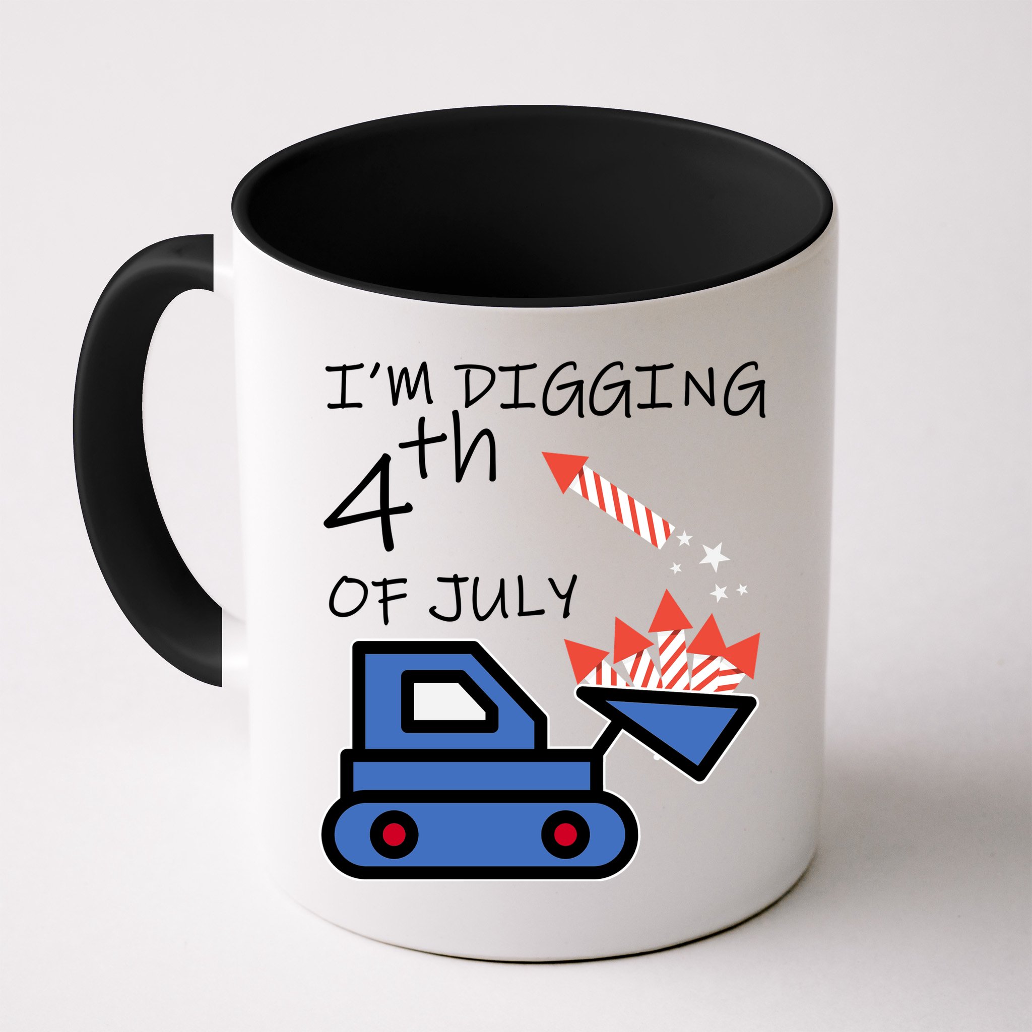 I'm Digging 4th Of July Mug
