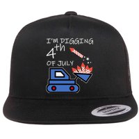I'm Digging 4th Of July Flatbill Hat