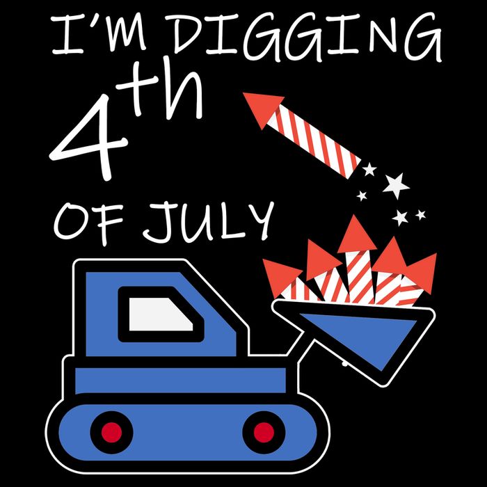 I'm Digging 4th Of July Flatbill Hat