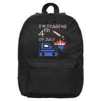 I'm Digging 4th Of July 16 in Basic Backpack