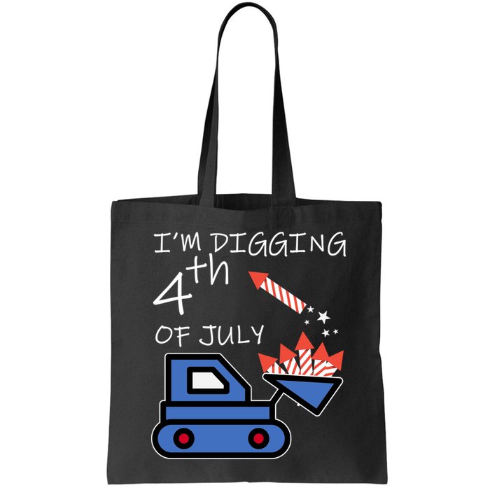 I'm Digging 4th Of July Bag