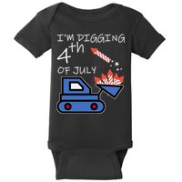 I'm Digging 4th Of July Baby Bodysuit