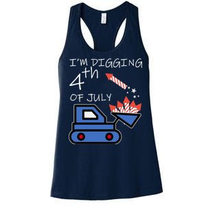 I'm Digging 4th Of July Women's Racerback Tank