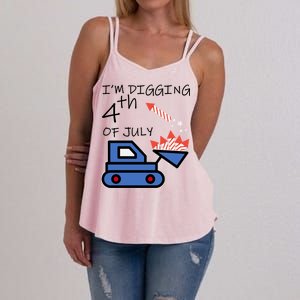 I'm Digging 4th Of July Women's Strappy Tank