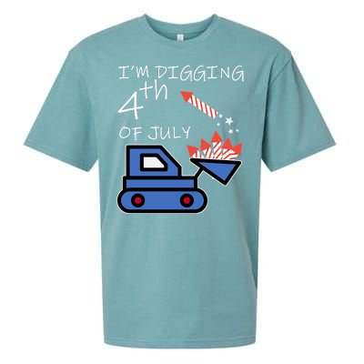 I'm Digging 4th Of July Sueded Cloud Jersey T-Shirt