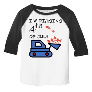 I'm Digging 4th Of July Toddler Fine Jersey T-Shirt