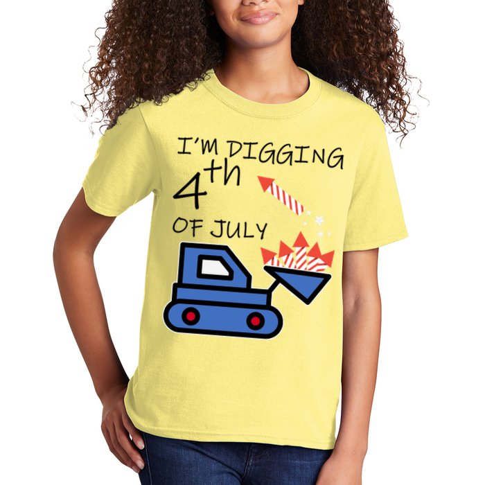 I'm Digging 4th Of July Kids T-Shirt