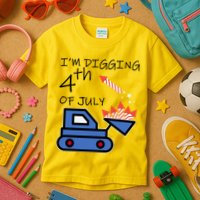 I'm Digging 4th Of July Kids T-Shirt