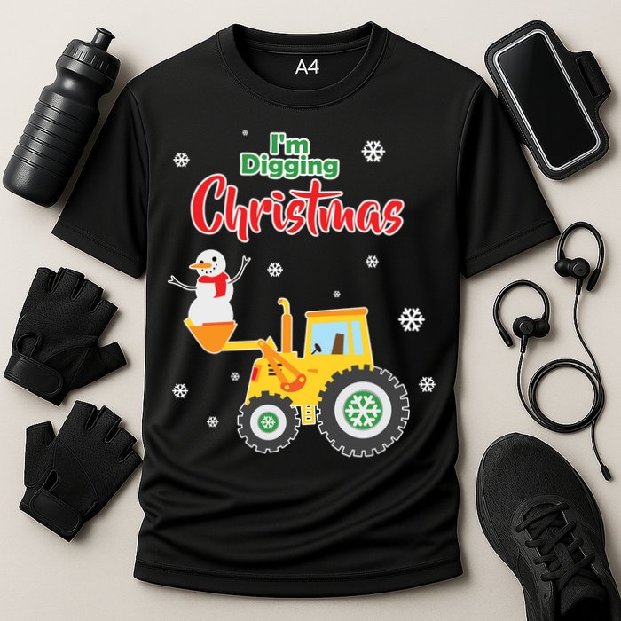 I'm Digging Christmas Cooling Performance Crew T-Shirt