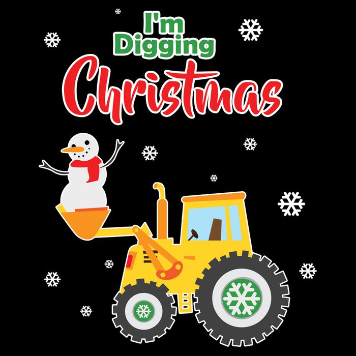 I'm Digging Christmas Cooling Performance Crew T-Shirt