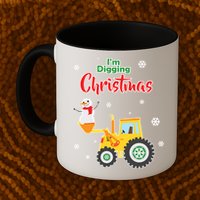 I'm Digging Christmas Mug