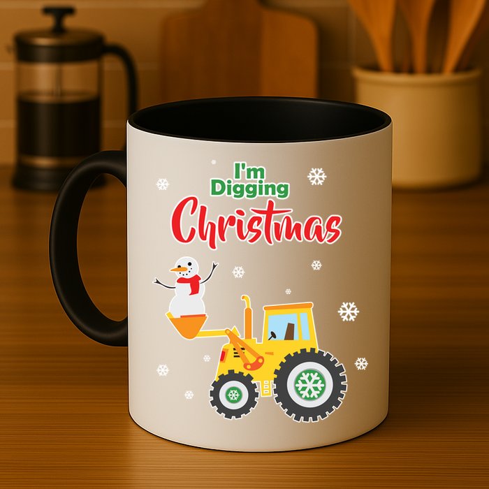 I'm Digging Christmas Mug