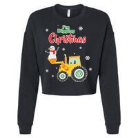 I'm Digging Christmas Cropped Pullover Crew