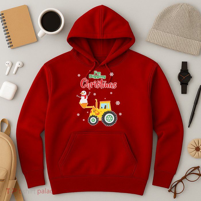 I'm Digging Christmas Hoodie